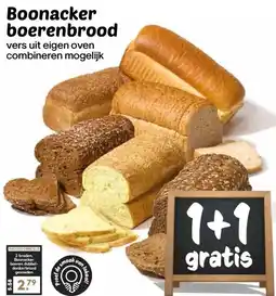 Coop Boonacker boerenbrood aanbieding