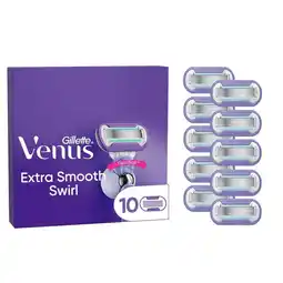 Wehkamp Gillette Venus Deluxe Smooth Swirl navulmesjes - 10 stuks aanbieding