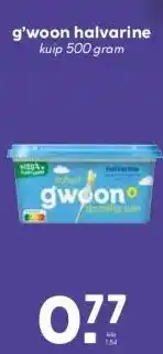 Coop g'woon halvarine aanbieding