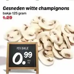 Coop Gesneden witte champignons aanbieding