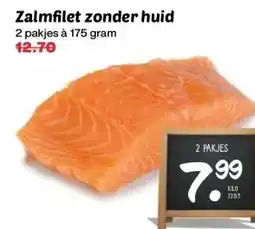 Coop Zalmfilet zonder huid aanbieding