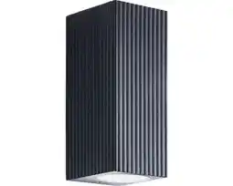 Hornbach BRILLIANT Wandlamp buiten Jelani zwart H 16,5 cm aanbieding