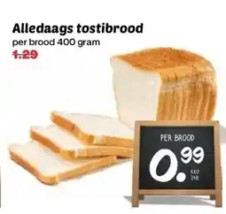 Coop Alledaags tostibrood aanbieding