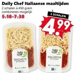 Coop Daily Chef Italiaanse maaltijden aanbieding