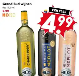 Coop Grand Sud wijnen aanbieding