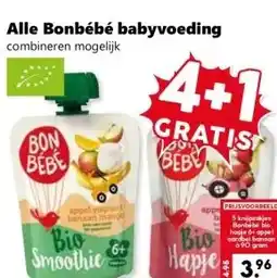 Coop Alle Bonbébé babyvoeding aanbieding