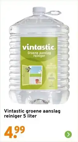 GAMMA Vintastic groene aanslag reiniger 5 liter aanbieding