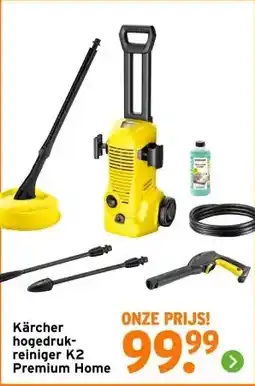 GAMMA Kärcher hogedruk- reiniger K2 Premium Home aanbieding