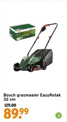 GAMMA Bosch grasmaaier EasyRotak 32 cm aanbieding