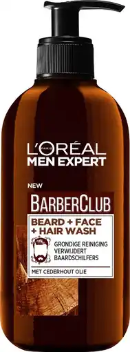 Wehkamp L'Oréal Paris Men Expert BarberClub 3-in-1 Face Wash - 200 ml aanbieding