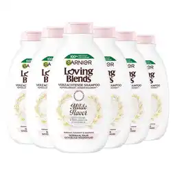 Wehkamp Garnier Loving Blends Milde Haver shampoo - 6 x 300 ml - voordeelverpakking aanbieding