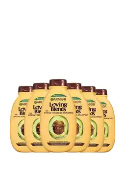 Wehkamp Garnier Loving Blends Avocado Olie & Karité Boter shampoo - 6 x 300 ml - voordeelverpakking aanbieding