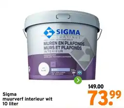 GAMMA Sigma muurverf interieur wit aanbieding