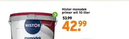 GAMMA Histor monodek primer wit 10 liter aanbieding