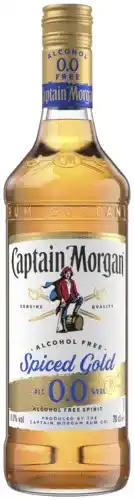 Gall & Gall Captain Morgan Spiced Gold 0.0 70CL aanbieding