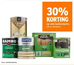 GAMMA op alle buitenbeits ook op mengverf aanbieding