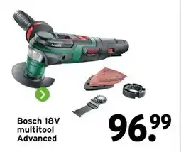 GAMMA Bosch 18V multitool Advanced aanbieding