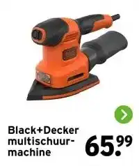GAMMA Black+Decker multischuur machine aanbieding