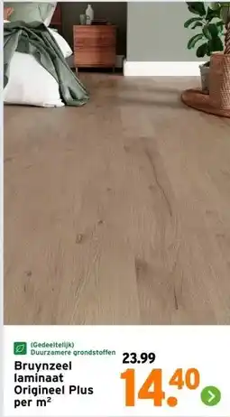 GAMMA Bruynzeel laminaat Origineel Plus per m² aanbieding