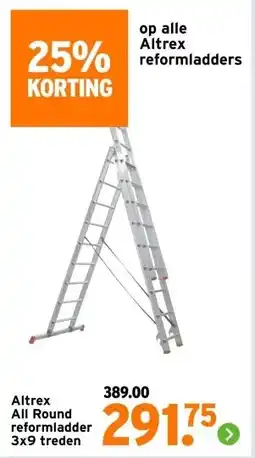 GAMMA Altrex All Round reformladder aanbieding