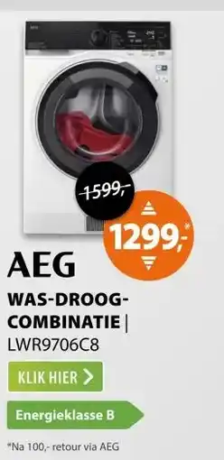 Expert AEG LWR9706C8 aanbieding