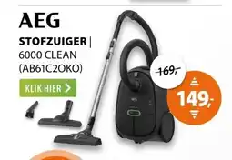 Expert AEG 6000 CLEAN (AB61C2OKO) Grijs aanbieding