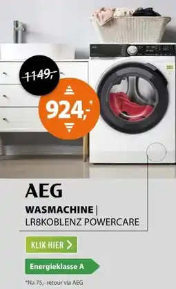 Expert AEG LR8KOBLENZ PowerCare aanbieding