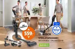 Expert Bosch BXS1041BQC Unlimited 10 aanbieding