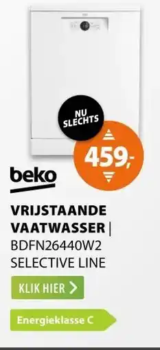 Expert Beko BDFN26440W2 Selective Line aanbieding