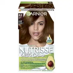 Wehkamp Garnier Nutrisse Ultra Crème haarkleuring - 4.3 Goud middenbruin aanbieding