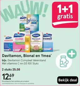 Etos Davitamon, Bional en Ymea aanbieding