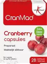 Wehkamp Lucovitaal CranMad Cranberry capsules aanbieding