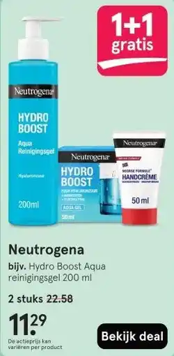 Etos Neutrogena aanbieding