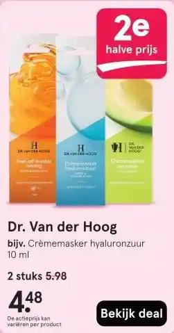 Etos Dr. Van der Hoog aanbieding