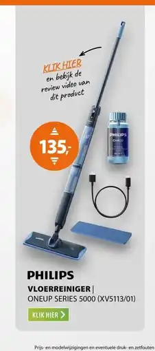 Expert Philips OneUp Series 5000 (XV5113/01) aanbieding