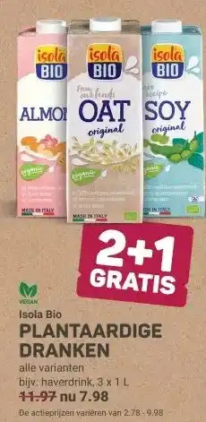 Ekoplaza PLANTAARDIGE DRANKEN aanbieding