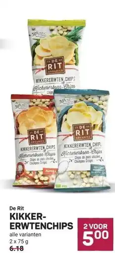 Ekoplaza De Rit KIKKER- ERWTENCHIPS aanbieding