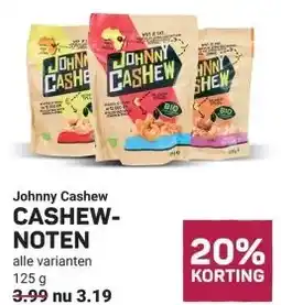 Ekoplaza Johnny Cashew CASHEW- NOTEN aanbieding