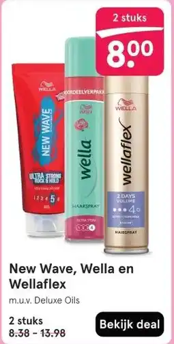 Etos New Wave, Wella en Wellaflex aanbieding