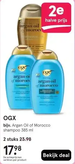 Etos OGX aanbieding