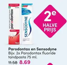 DA Parodontax en Sensodyne aanbieding