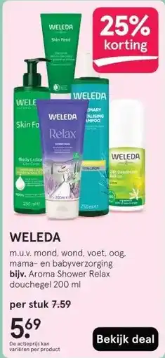 Etos WELEDA aanbieding