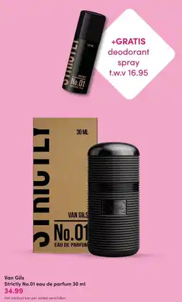 DA Van Gils Strictly No.01 eau de parfum 30 ml aanbieding