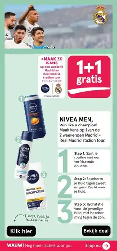 Etos NIVEA MEN, aanbieding