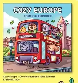 Bruna Cozy Europe - Comfy kleurboek Jade Summer 9789044771428 aanbieding