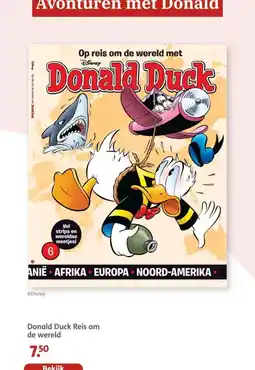 Bruna Donald Duck Reis om de wereld aanbieding
