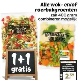 Boon`s Markt Alle wok- en/of roerbakgroenten aanbieding