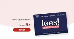 Bruna Lees! cadeaukaart aanbieding