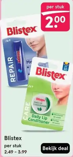 Etos Blistex aanbieding