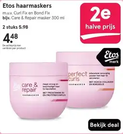 Etos Etos haarmaskers aanbieding